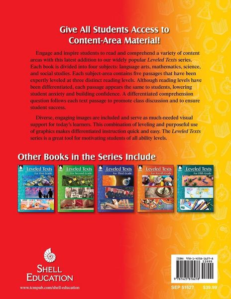 Produktbild: Leveled Texts for Kindergarten