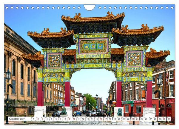 Produktbild: Faszination Liverpool (Wandkalender 2027 DIN A4 quer), CALVENDO Monatskalender