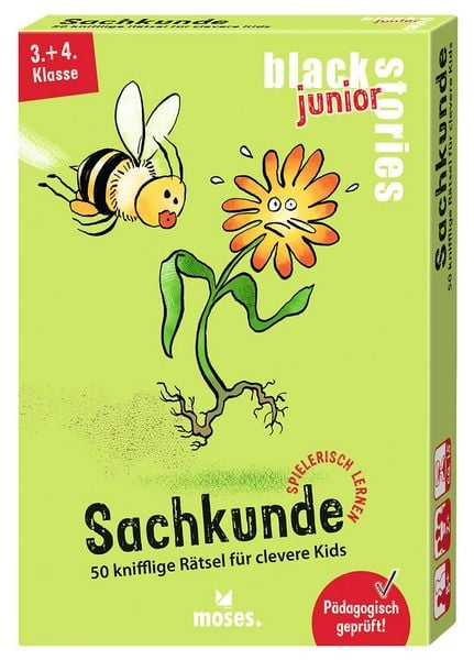 Produktbild: black stories junior Spielerisch lernen Sachkunde