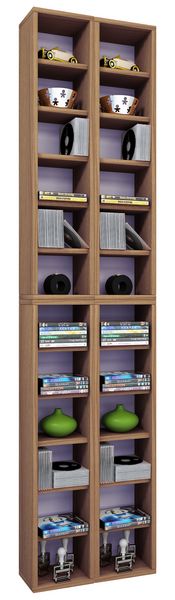 Produktbild: Holz CD DVD Stand Regal Schrank St&auml;nder Almera