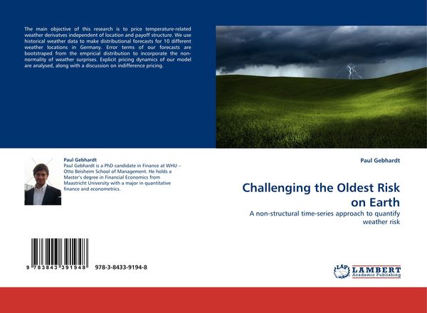 Produktbild: Challenging the Oldest Risk on Earth
