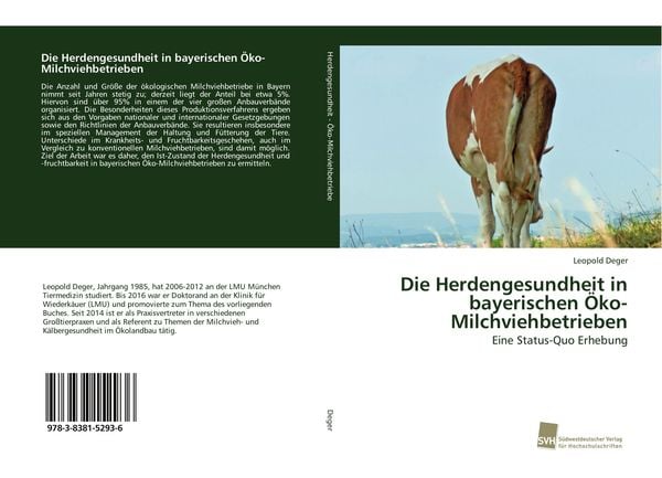 Produktbild: Die Herdengesundheit in bayerischen &Ouml;ko-Milchviehbetrieben