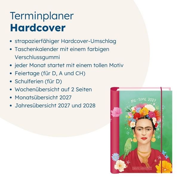Produktbild: Terminplaner 2027 Me-Time: Weil du wertvoll bist