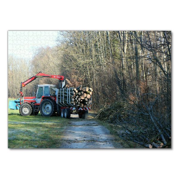 Produktbild: Lais Puzzle Waldarbeit 1000 Teile