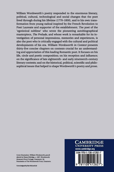 Produktbild: William Wordsworth in Context