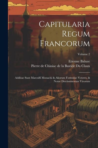 Produktbild: Capitularia Regum Francorum: Additae Sunt Marculfi Monachi & Aliorum Formulae Veteres, & Notae Doctissimorum Virorum; Volume 2