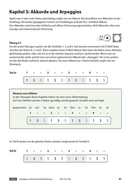 Produktbild: Handpan schnell und einfach lernen