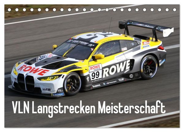 Produktbild: VLN Langstrecken Meisterschaft (Tischkalender 2026 DIN A5 quer), CALVENDO Monatskalender
