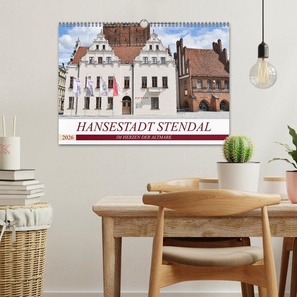 Produktbild: Hansestadt Stendal (Wandkalender 2026 DIN A3 quer), CALVENDO Monatskalender