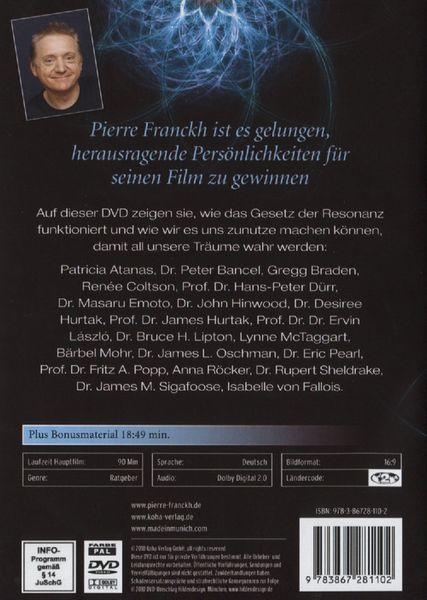 Das Gesetz Der Resonanz Film Das Gesetz der Resonanz von Pierre Franckh - DVD | Thalia