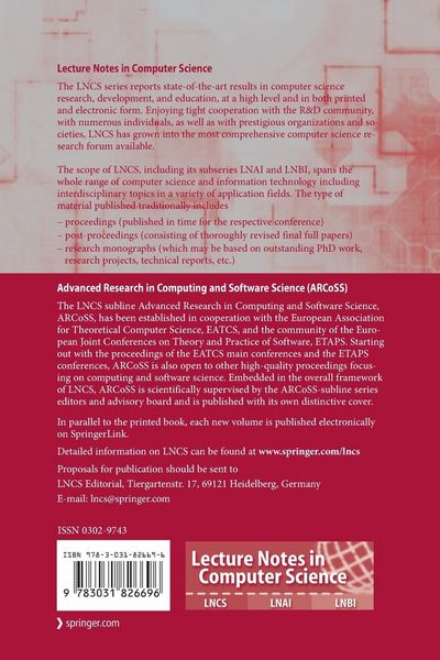 Produktbild: SOFSEM 2025: Theory and Practice of Computer Science