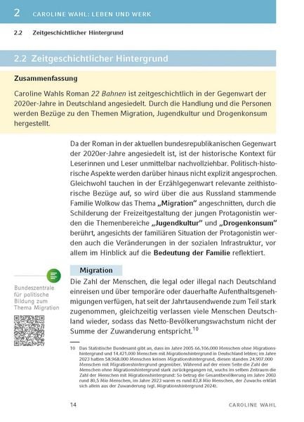 Produktbild: 22 Bahnen von Caroline Wahl
