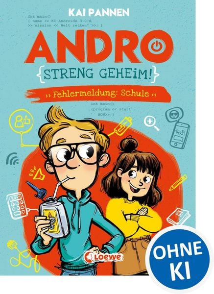 Produktbild: Andro, streng geheim! (Band 1) - Fehlermeldung: Schule