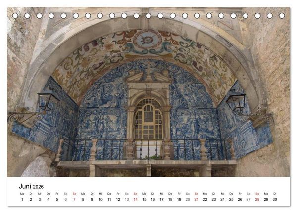 Produktbild: Foto-Momente Portugal (Tischkalender 2026 DIN A5 quer), CALVENDO Monatskalender