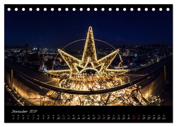 Produktbild: STUTTGART 2027 auf den zweiten Blick (Tischkalender 2027 DIN A5 quer), CALVENDO Monatskalender