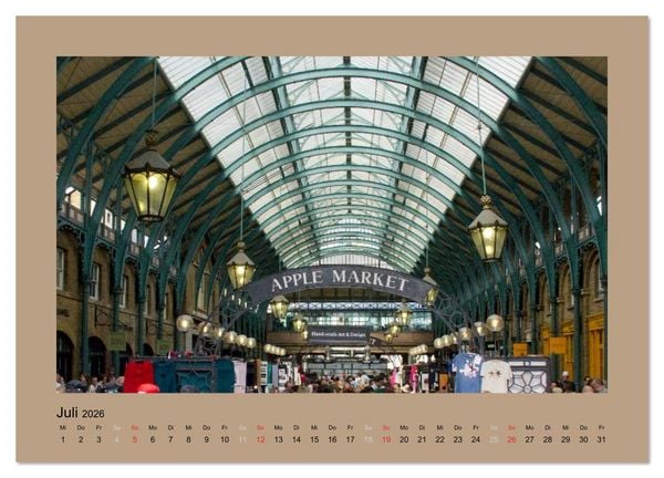 Produktbild: London (Wandkalender 2026 DIN A4 quer), CALVENDO Monatskalender