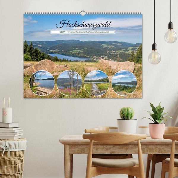Produktbild: Hochschwarzwald - Traumhafte Landschaften im Schwarzwald (Wandkalender 2026 DIN A2 quer), CALVENDO Monatskalender