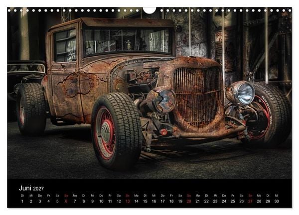 Produktbild: Au&szlig;ergew&ouml;hnliche Autos - Hot Rods (Wandkalender 2027 DIN A3 quer), CALVENDO Monatskalender