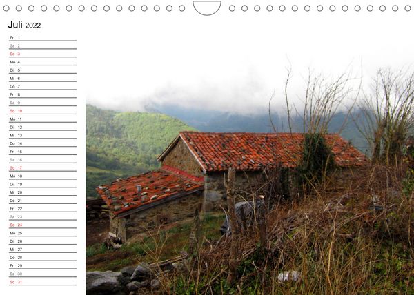 Produktbild: Jakobsweg - Camino San Salvador (Wandkalender 2022 DIN A4 quer)