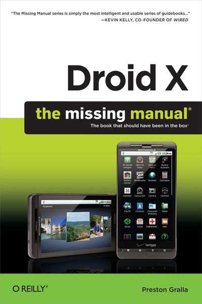 Produktbild: Droid X: The Missing Manual