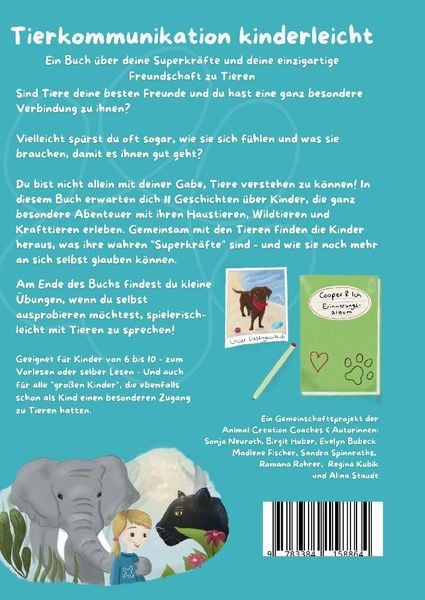 Produktbild: Tierkommunikation f&uuml;r Kinder: Animal Creation Tiergeschichten