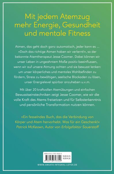 Produktbild: Die Sprache des Atems