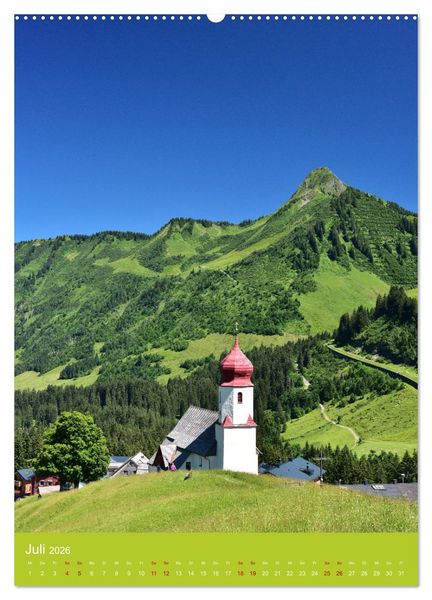 Produktbild: Malerische Kirchen und Kapellen (hochwertiger Premium Wandkalender 2026 DIN A2 hoch), Kunstdruck in Hochglanz