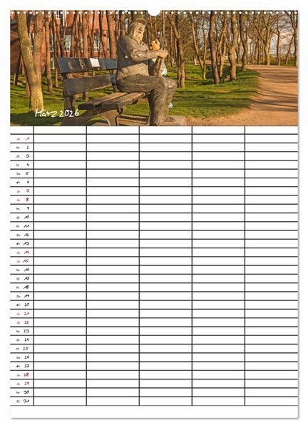 Produktbild: Timmendorfer Strand - Ostsee Urlaubsparadies (hochwertiger Premium Wandkalender 2026 DIN A2 hoch), Kunstdruck in Hochglanz
