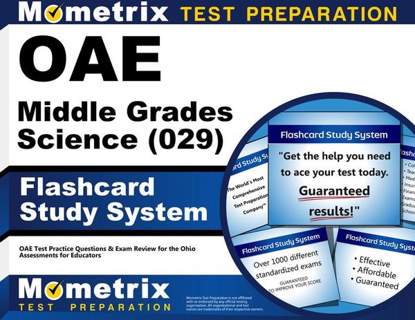 Produktbild: Oae Middle Grades Science (029) Flashcard Study System