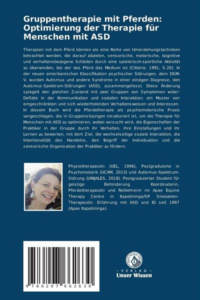 Produktbild: Gruppentherapie mit Pferden: Optimierung der Therapie f&uuml;r Menschen mit ASD