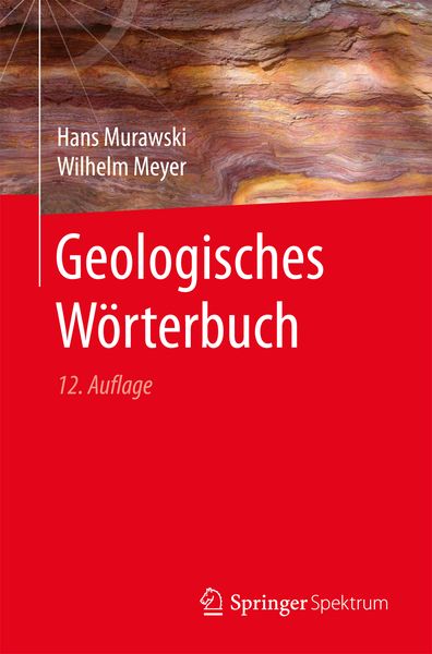 Produktbild: Geologisches Wörterbuch