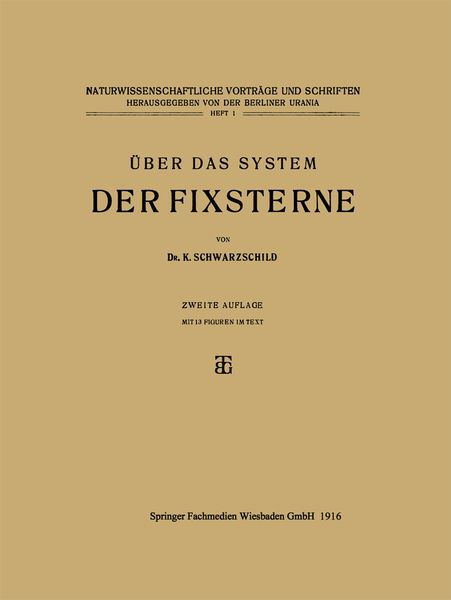 Produktbild: &Uuml;ber das System der Fixsterne