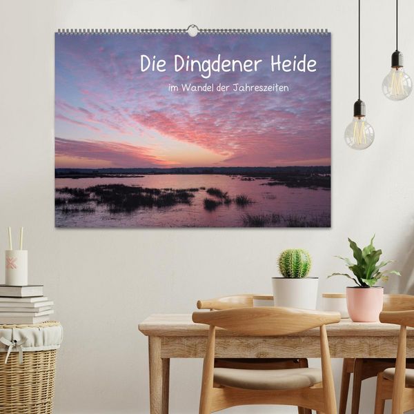 Produktbild: Die Dingdener Heide im Wandel der Jahreszeiten (Wandkalender 2026 DIN A2 quer), CALVENDO Monatskalender
