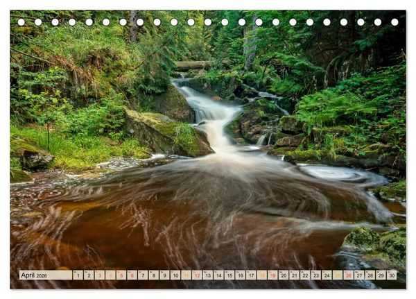 Produktbild: Deutschland - Nationalparks (Tischkalender 2026 DIN A5 quer), CALVENDO Monatskalender