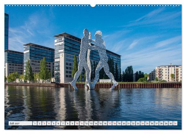 Produktbild: Bootscharter nach Berlin (Wandkalender 2027 DIN A2 quer), CALVENDO Monatskalender