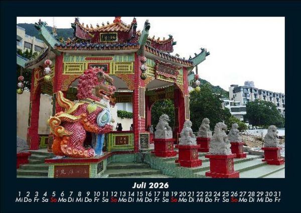 Produktbild: Tempel unserer Erde 2026 Fotokalender DIN A5