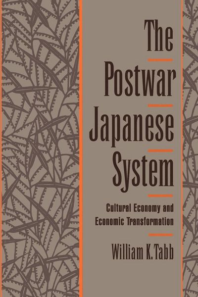 Produktbild: The Postwar Japanese System