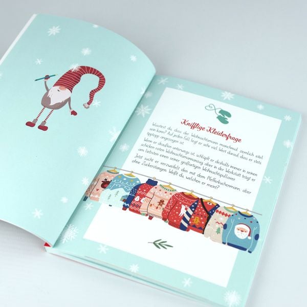 Produktbild: Heute zieht ein Wichtel bei uns ein &ndash; Weihnachtliche R&auml;tsel f&uuml;r die Adventszeit