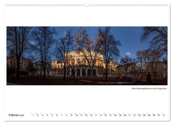 Produktbild: Wien Panoramen (Wandkalender 2026 DIN A2 quer), CALVENDO Monatskalender