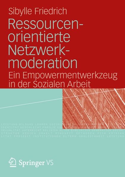 Produktbild: Ressourcenorientierte Netzwerkmoderation