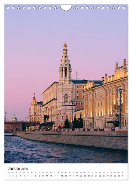 Produktbild: Moskau - Zwischen Oka und Wolga. (Wandkalender 2026 DIN A4 hoch), CALVENDO Monatskalender