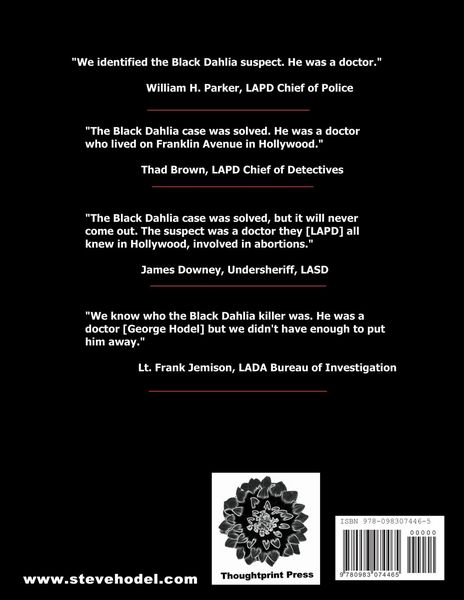Produktbild: Hodel-Black Dahlia Case File No. 30-1268