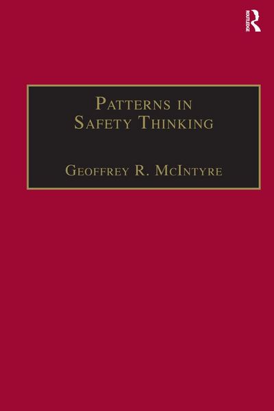 Produktbild: Patterns In Safety Thinking