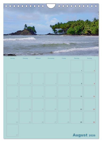 Produktbild: Karibik - Sonne, Strand und Palmen (Wandkalender 2026 DIN A4 hoch), CALVENDO Monatskalender