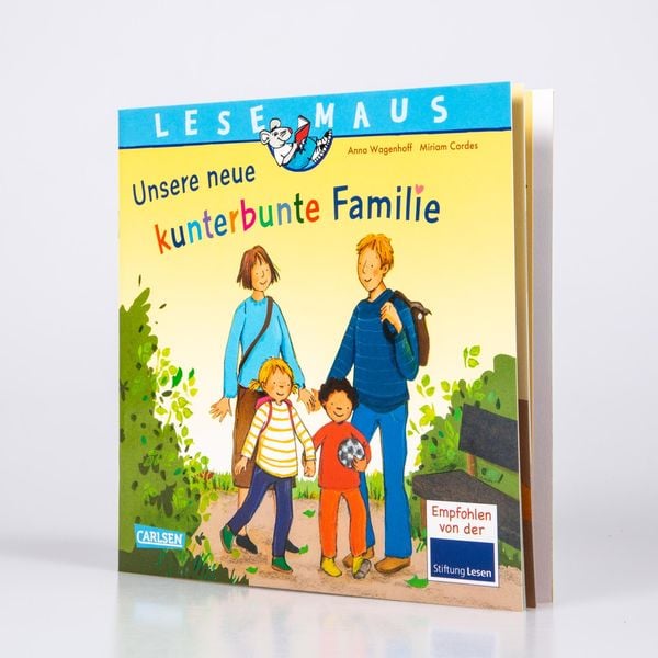 Produktbild: LESEMAUS 170: Unsere neue kunterbunte Familie