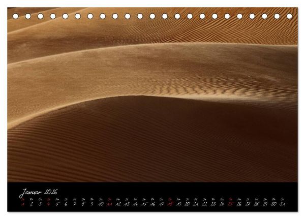 Produktbild: Faszination W&uuml;ste (Tischkalender 2026 DIN A5 quer), CALVENDO Monatskalender