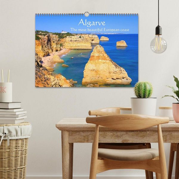 Produktbild: Algarve - The most beautiful European coast (Wall Calendar 2026 DIN A3 landscape), CALVENDO 12 Month Wall Calendar