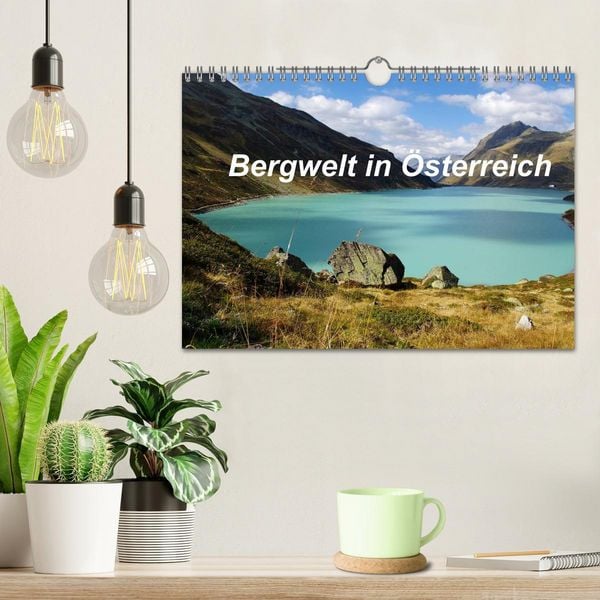 Produktbild: Bergwelt in &Ouml;sterreich (Wandkalender 2026 DIN A4 quer), CALVENDO Monatskalender