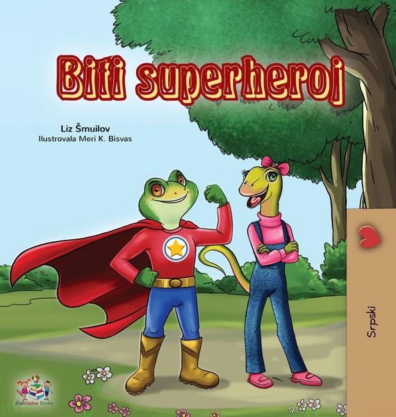 Produktbild: Being a Superhero (Serbian Children's Book - Latin alphabet)