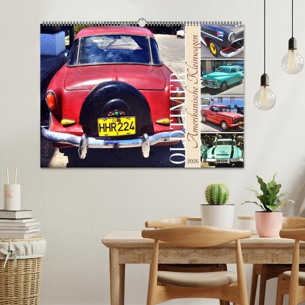 Produktbild: Amerikanische Kleinwagen - Oldtimer (Wandkalender 2026 DIN A2 quer), CALVENDO Monatskalender